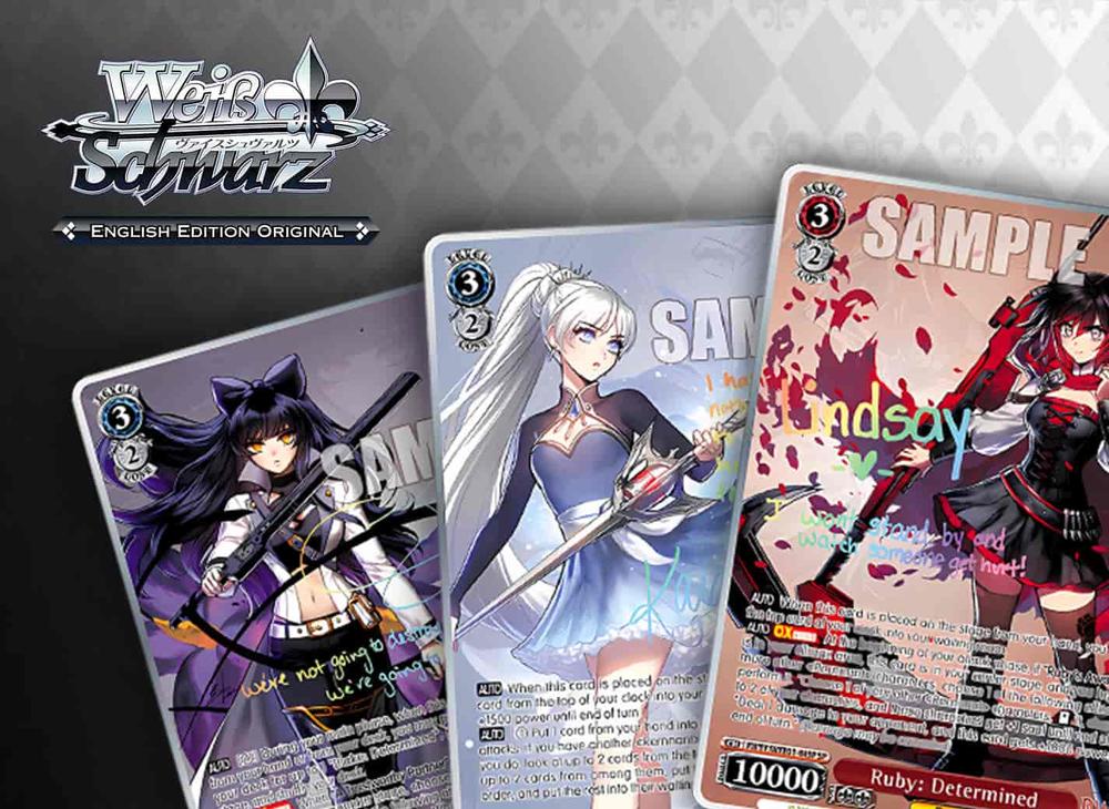 Collecting Fan Favorite RWBY Characters In Weiss Schwarz